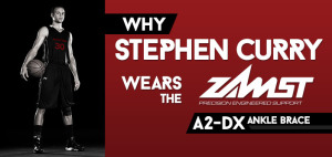 Why Stephen Curry Wears the A2-DX Zamst Ankle Brace